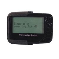 Rechargeable Li battery Pocsag Text message pagers wireless alphanumeric paging system beeper