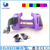 high transparent PVC lighted heel glider flashing rollers for kids