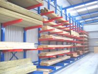Selective Steel Cantilever Racks for Industrial Warehouse Storage Solutions