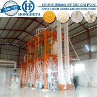 fully automatic high quality 150tpd maize meal mill plant