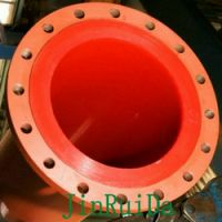 Wear Resistant Polyurethane Lined Steel Pipe line Fitting