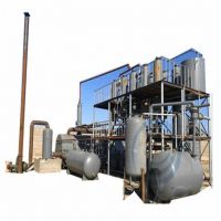 10 Ton Used Oil Recycling Distillation Machine Scrap Engine Oil Refinery Plant
