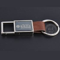 Manufacturer Custom Logo Design leather Keychain New fashion for Promotion