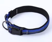 OEM durable colorful 3M reflective dog collar 