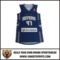 OEM 100% polyester Custom Sublimation Basketball Jersey