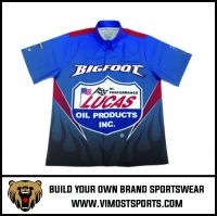 Customized Design 100% Polyester Motorcycling Shirts