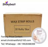 Guangzhou Supplier 100 Yards Non Woven Waxing Roll Hair Remover Waxing Paper Rolls Wax Strip Hair Remover