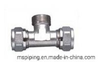 Male Tee Compression Fittings for Pipes