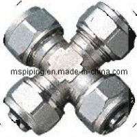Cross Compression Fittings for Pipes