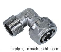 Male Elbow Compression Fittings for Pipes