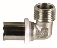 Press Fitting-Brass Fitting (U&TH TYPE) with Watermark/Acs/Aenor-Male Elbow