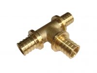 Copper/Brass PEX Sliding Fittings-with Watermark/Acs/Aenor/Wras/Skz Certificate-Equal Tee
