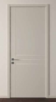 Classic Flush grooving interior wood door 