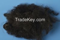 1.2d X 38mm Black Polyester Staple Fiber