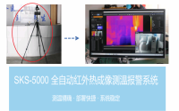 Thermal imaging temperature measurement system
