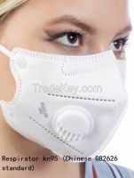 Kn95 protective folding ear belt respirator (with respirator)