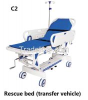 Rescue bed (transport vehicle)