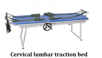 Cervical lumbar traction bed