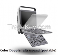 High end portable color Doppler ultrasound instrument