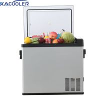 Car fridge/Freezer 50 Liter Vehicle, Car, Truck, RV, Boat, Mini Fridge Freezer for Driving, Travel, Fishing, Outdoor-12/24V DC