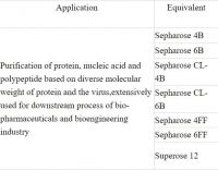 Agarose Media Gel Filtration Chromatography meida equal to Sepharose CL-4B