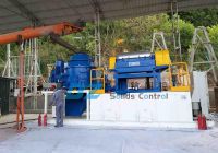 Drilling waste management system