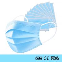 Three Layers Disposable Medical Surgical Mask With CE ISO FDA SGS