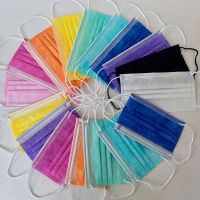 Colorful 3 ply Disposable Face Mask