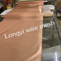 30 35 40 50 60 70 80 90 100 Microns Pure Red Copper Wire Mesh Screen