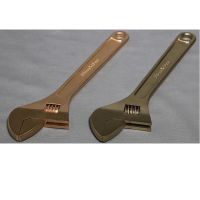 Adjustable Wrench,Non-Sparking BY Copper Beryllium 300 MM