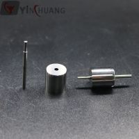 High precision tungsten carbide punch insert die for micro miniature connector components