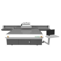 Uv Printer 2513 Flatbed Printer 3d Uv Inkjet Printing Machine Large Plotter