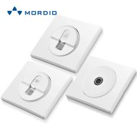 K500 Euro And UK Standard Auto Connection 16A Schuko/French MF Socket With 1/2 Gang Light Switch 250V~
