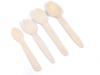 Brich/Poplar/Beech Wooden Knife, Wooden Spoon, Wooden Fork