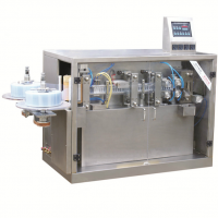 Automatic oral liquid virus detection liquid plastic ampoule liquid filling and sealing machine