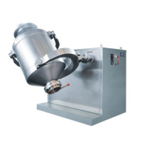 Automatic material powder particle mixer