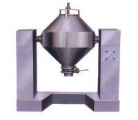Automatic double cone pharmaceutical material mixer