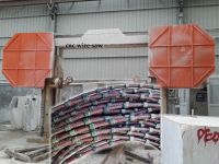 Diamond wire for granite profiling