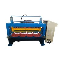 Container House Price Wall Panel Steel Sheet Rolling Machine 