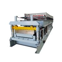 High Quality Roof Gutter Iron Sheet Roll Forming Panel Making Machine 