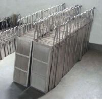 Titanium basket used for the electroplating industry
