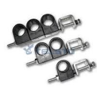 Feeder cable clamp 7/8'' 2 holes, singe type, 304 Stainless Steel