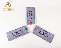 Custom Eco-Friendly Felt Eyeglasses Pouch