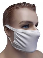 Reusable and Washable White Dust-Proof Cotton Face Masks