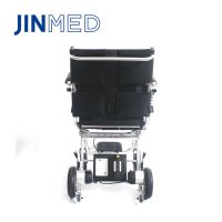 Jinmed Leisure Folding Power Wheelchair Flexible Lightweight Portable For Outdoor