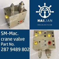 Macgregor deck crane  valve Part No. 287 9489 802