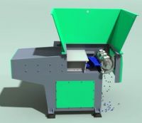 Single Shaft Shredder Hard Plastic Shredder Machine