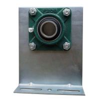 Center Bearing Support Plates For Garage Door Spare Parts Door Hardware