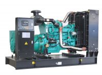 diesel generator set 625kva/500kw, 50hz/60hz, with engine KTA38-G, open frame