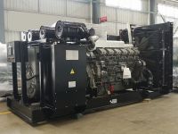Diesel generator 1250kva/1000kw prime, with engine model S12R-PTA-C, open frame